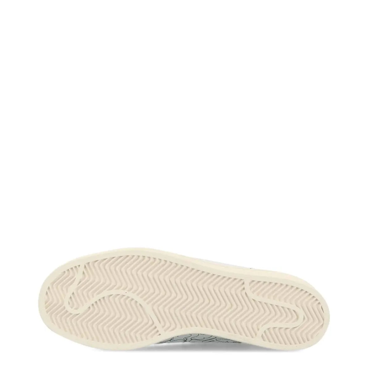 Close-up of a shoe sole with a white background